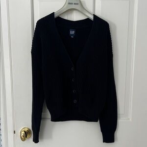 GAP Women's Black Knit Cardigan